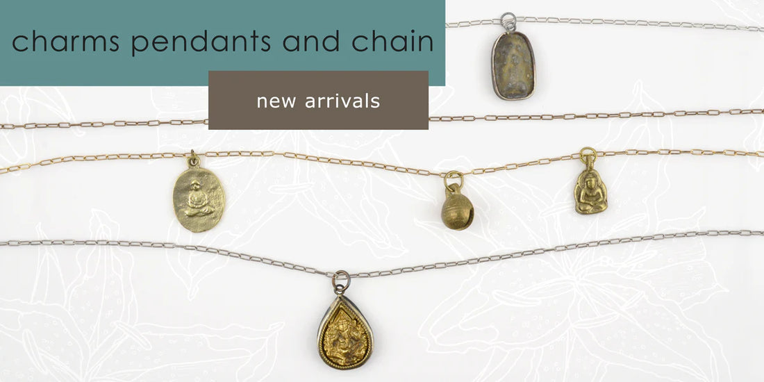 Brass Charms & Chain