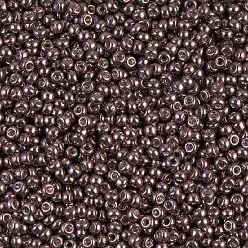 Seed Beads-11/0 Round-1088 Galvanized Smoky Mauve