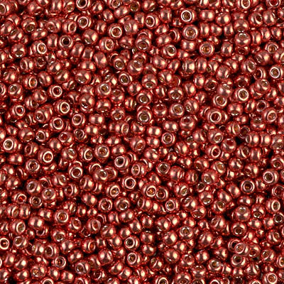 Seed Beads-11/0 Round-4208 Duracoat Galvanized Berry