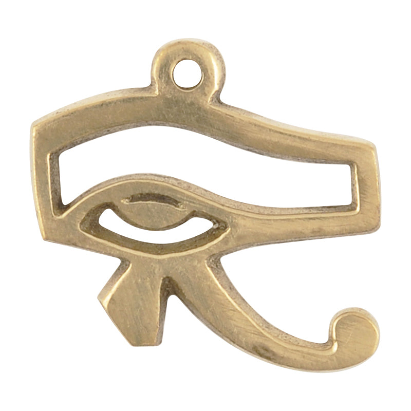 SALE Antique Bronze Brass Eye of Horus Eye of Ra Keychain for 