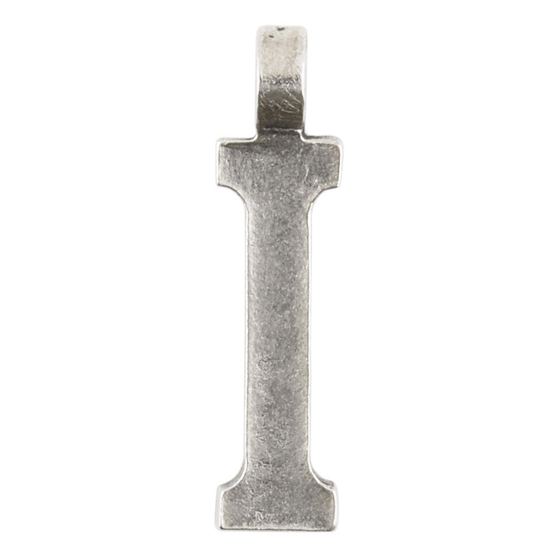 Casting-6x28mm Letter "I"-Antique Silver