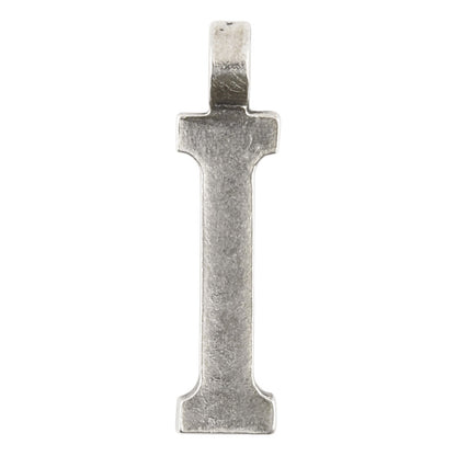 Casting-6x28mm Letter "I"-Antique Silver