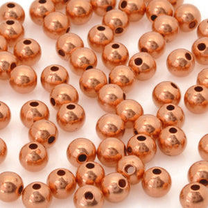 Bead Antique Copper 12mm<br>Unit Of 10 PCS - Thunderbird Supply Company - Jewelry  Making Supplies