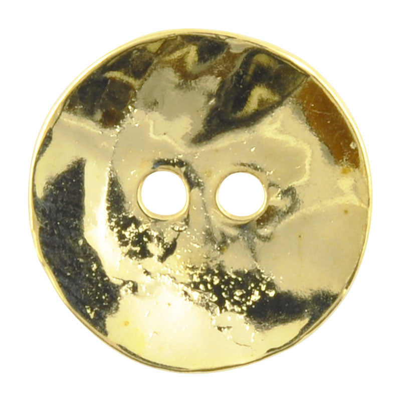 Faceted Shank Button - Brass - 15mm – The Eternal Maker