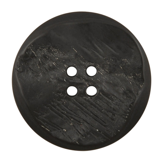 Button-28mm-Four Hole-Dennis Black-Quantity 1