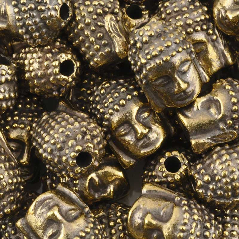 Casting-10x12mm Buddha-Antique Bronze