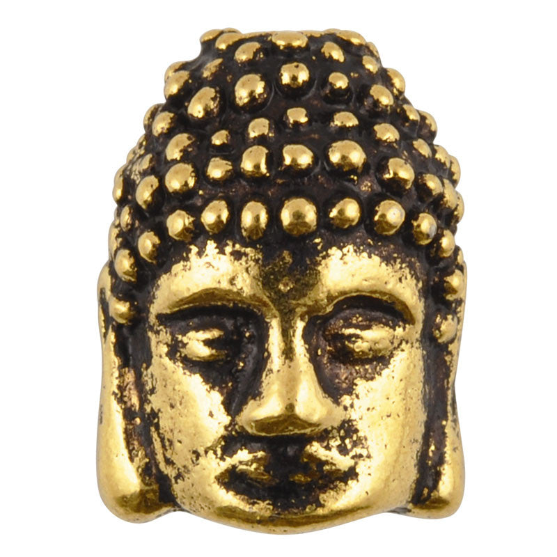 Casting-10x12mm Buddha-Antique Gold