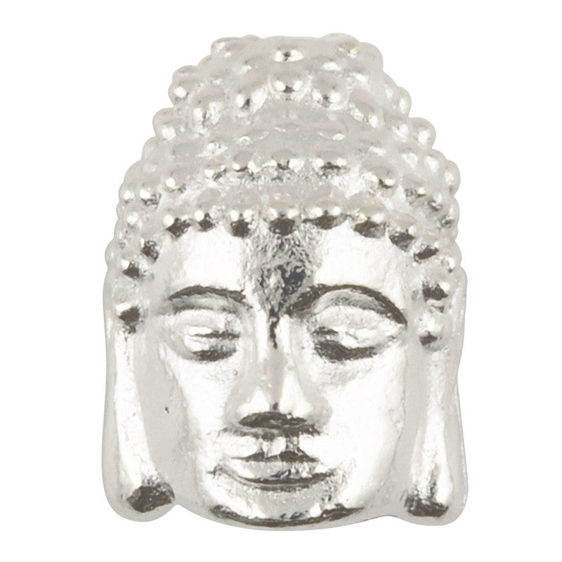 Casting-10x12mm Buddha-Silver