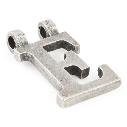 Casting-15x28mm Letter "E"-Antique Silver