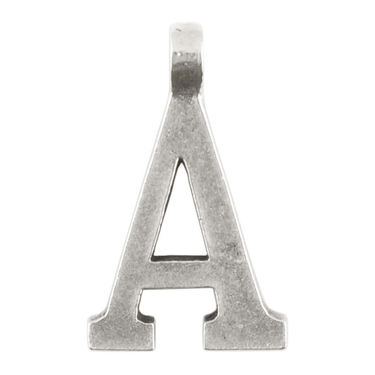 Casting-16x28mm Letter "A"-Antique Silver