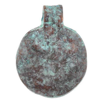 Casting-19x24mm Granular-Green Patina