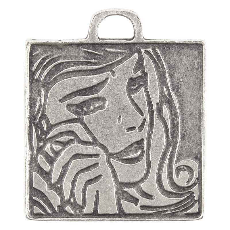 Casting-50mm Emotions-Antique Silver