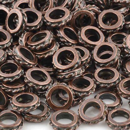 Casting Beads-15mm Spacer-Antique Copper