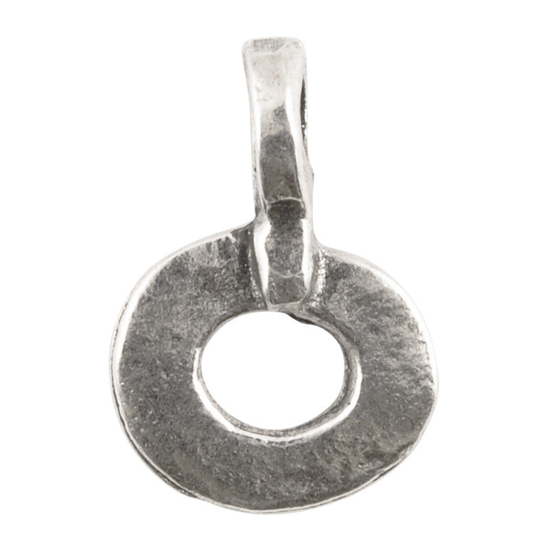 Casting Charm-11x16mm Ring-Antique Silver