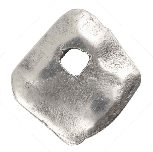 Casting Charm-12x14mm Abstract Square-Antique Silver