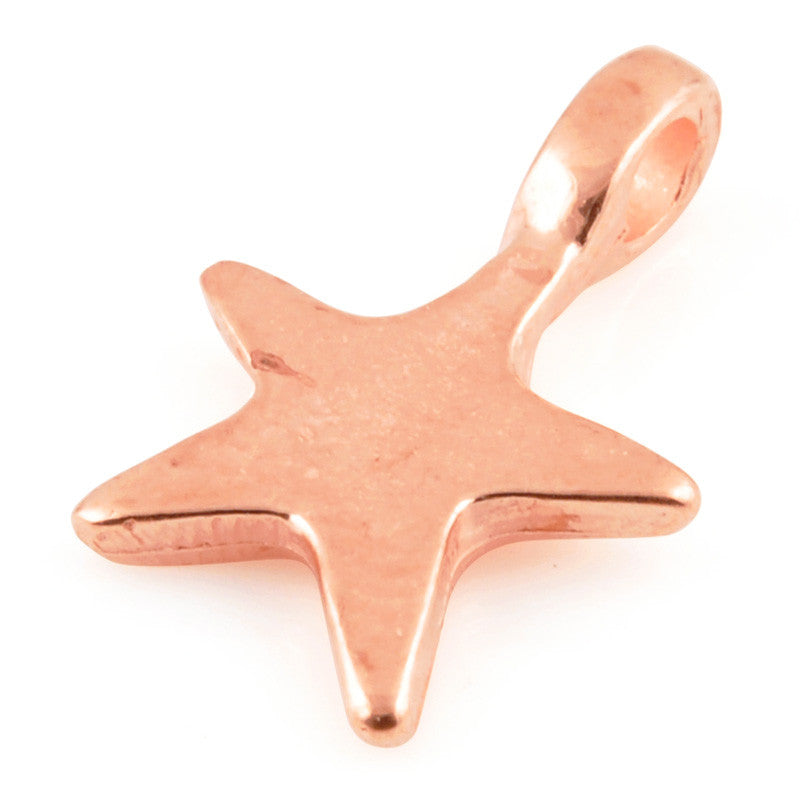 Casting Charm-12x19mm Star-Copper