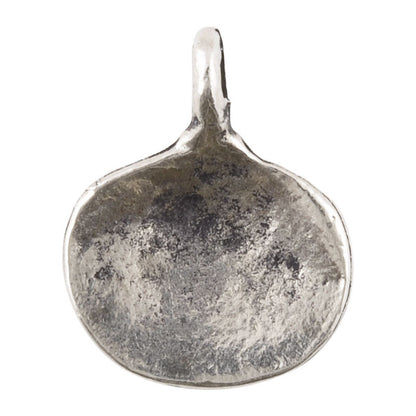 Casting Charm-15x18mm Clam Shell-Antique Silver