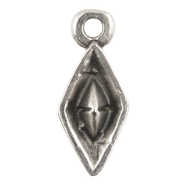 Casting Charm-11x22mm Paper Boat-Antique Silver