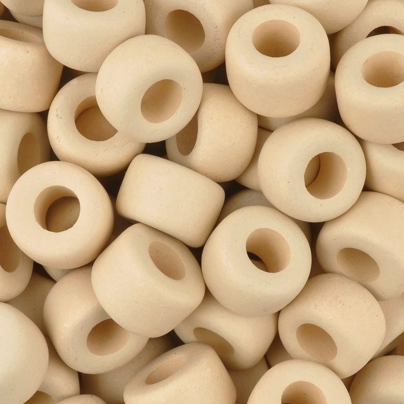 Wholesale Ceramic Beads-15mm Rounded Tube-Stone White