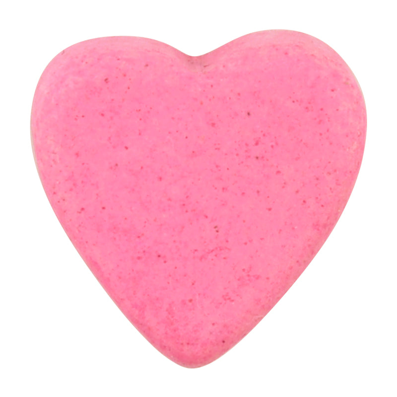 Ceramic Beads-15x14.7mm Heart-Fuchsia Rose-Quantity 1