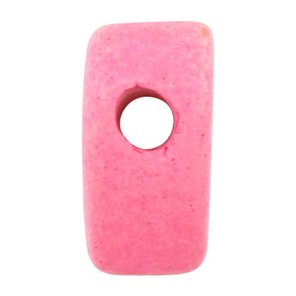 Ceramic Beads-15x14.7mm Heart-Fuchsia Rose-Quantity 1