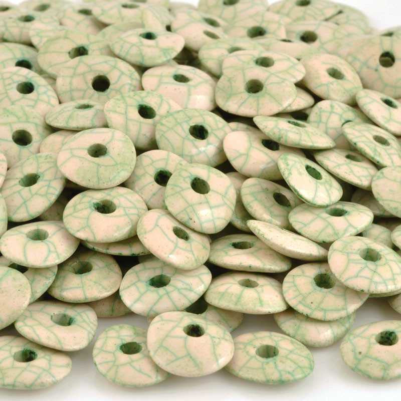 Pearl Ring Large Hole Spacer Beads 12x3mm