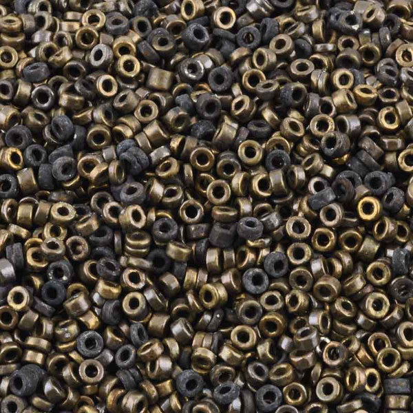 Ceramic Beads-3mm Tube-Antique Bronze