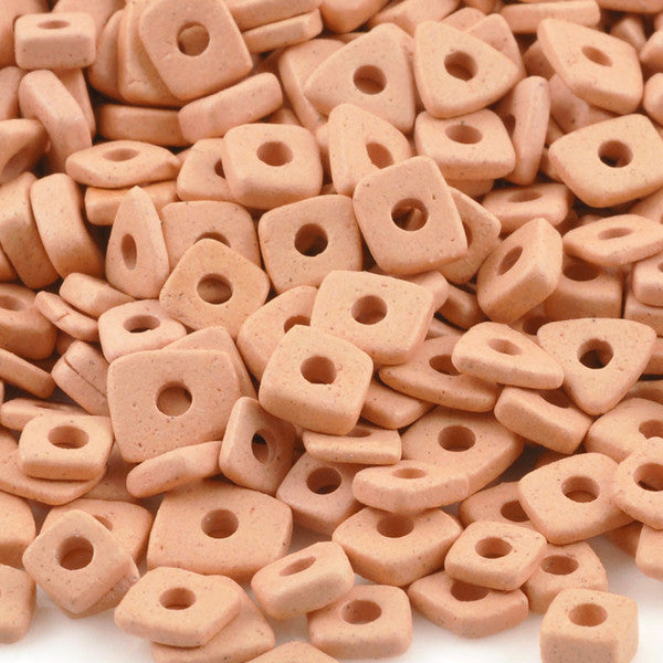 Ceramic Beads-5mm Abstract-Blush