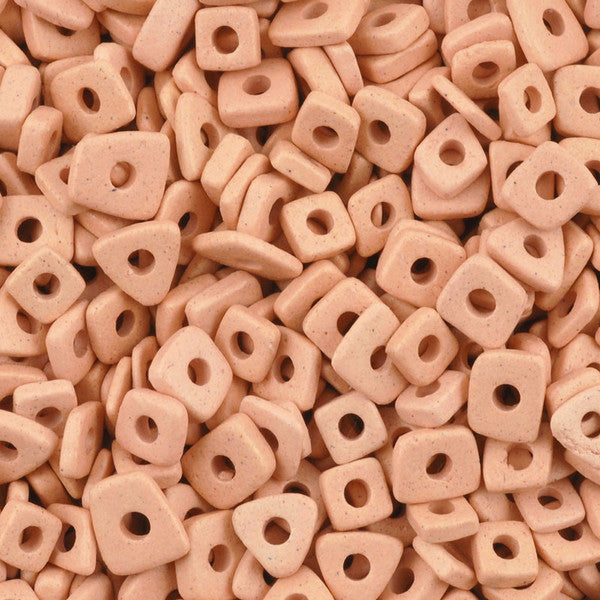 Ceramic Beads-5mm Abstract-Blush