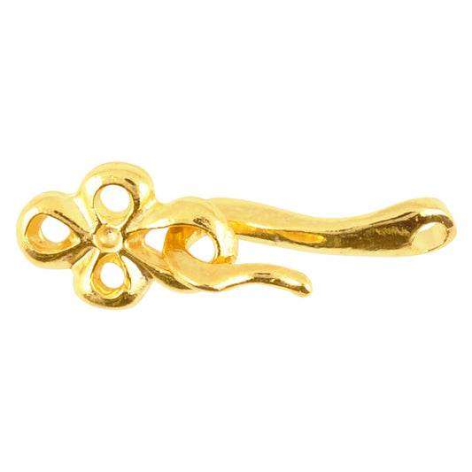 Clasp-7x17mm Hook & 9x13mm Eye-Gold