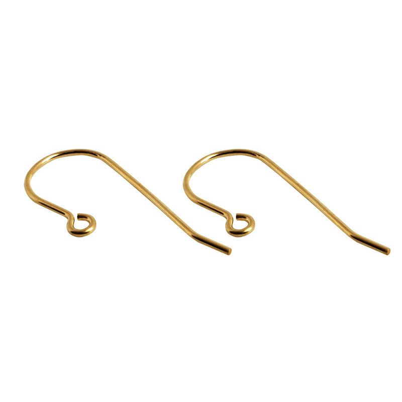 Nunn Design-24x10mm Ear Wire Small Hook-Gold Filled