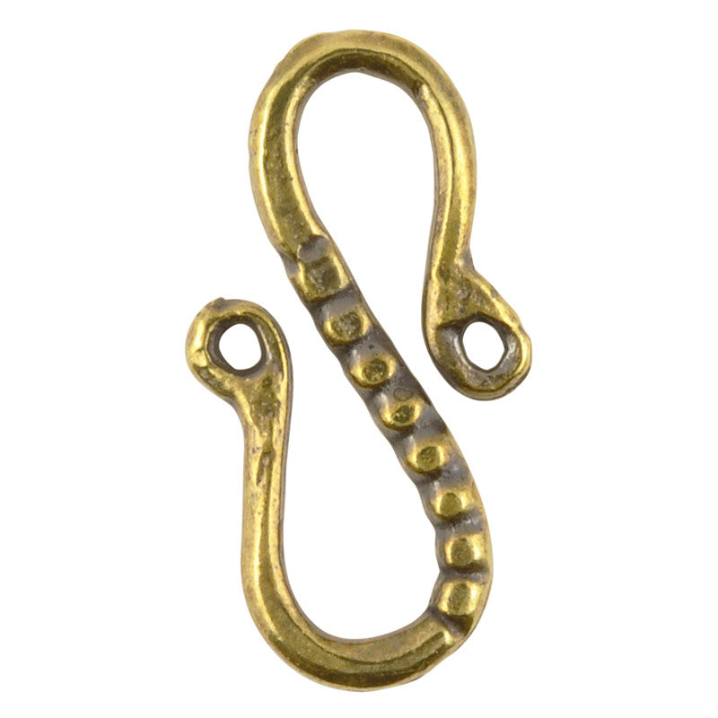 Findings-Casting-12x25mm S-Hook Connector-Antique Bronze