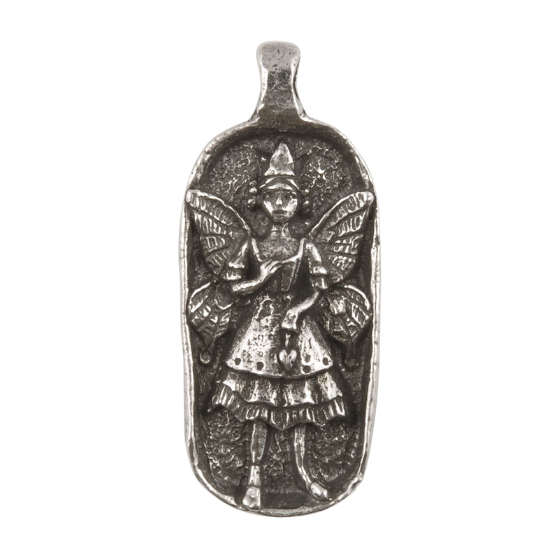 Silver Fairy Charms in Pewter Large