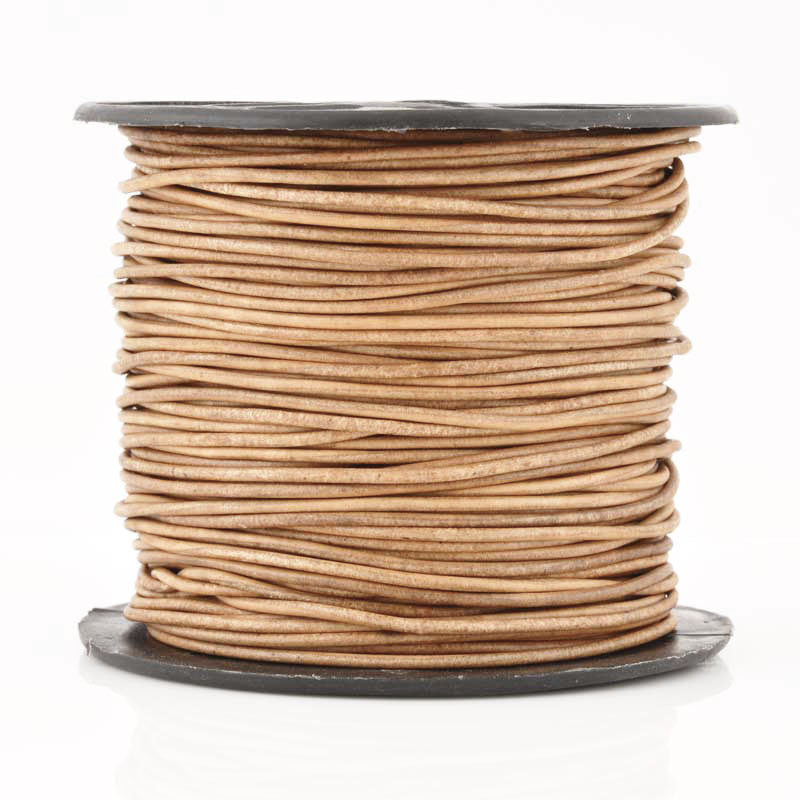 Wholesale OLYCRAFT 21.9 Yards Genuine Round Leather String Cord
