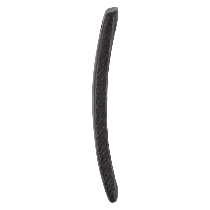 Natural Beads Wholesale-38mm Coconut Curved Stick Dagger-Black-Quantity 100