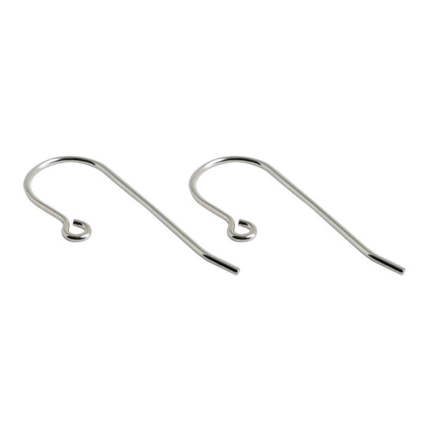 Nunn Design-24x10mm Ear Wire Small Hook-Sterling Silver-Quantity 1 Pair