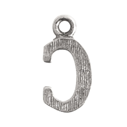 Nunn Design-Pewter-10mm Charm Initial C