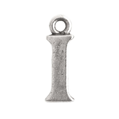 Nunn Design-Pewter-10mm Charm Initial I