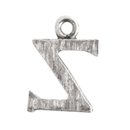 Nunn Design-Pewter-10mm Charm Initial Z