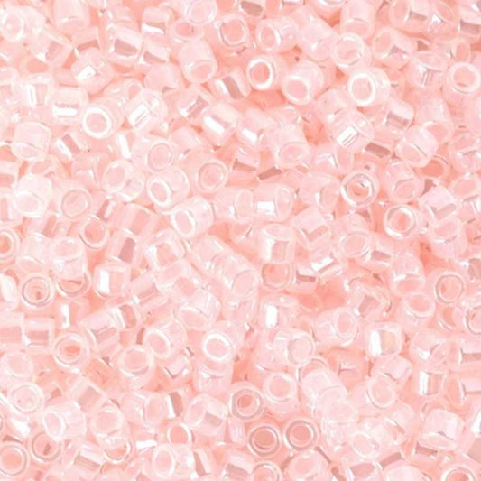 Seed Beads-11/0 Delica-234 Baby Pink Ceylon-Miyuki-7 Grams