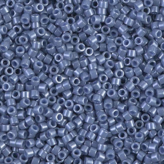 Seed Beads-11/0 Delica-267 Opaque Blueberry Luster-Miyuki