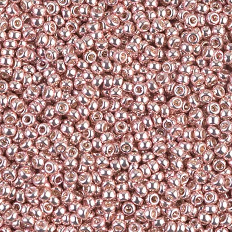 Seed Beads-11/0 Round-1086 Galvanized Blush