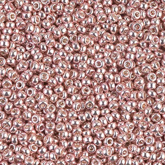 Seed Beads-11/0 Round-1086 Galvanized Blush