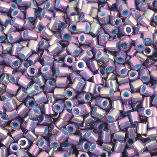 Seed Beads-3.3mm Treasure-1631 Opaque Lustered Purple Amethyst Luster-Toho