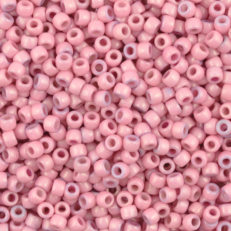 Seed Beads-7/0 Matubo-73 Chalk Lilac Luster-Czech-7 Grams