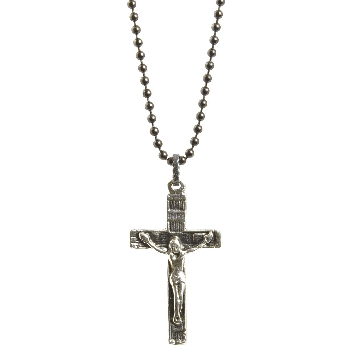 Cherry Wooden Catholic Crucifix Pendant Cord Necklace - Large – Catholica  Shop