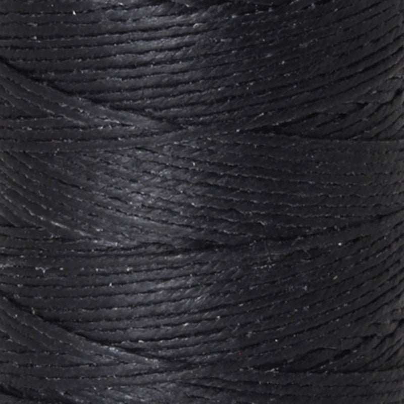 Supplies-4-Ply Waxed Irish Linen-Black