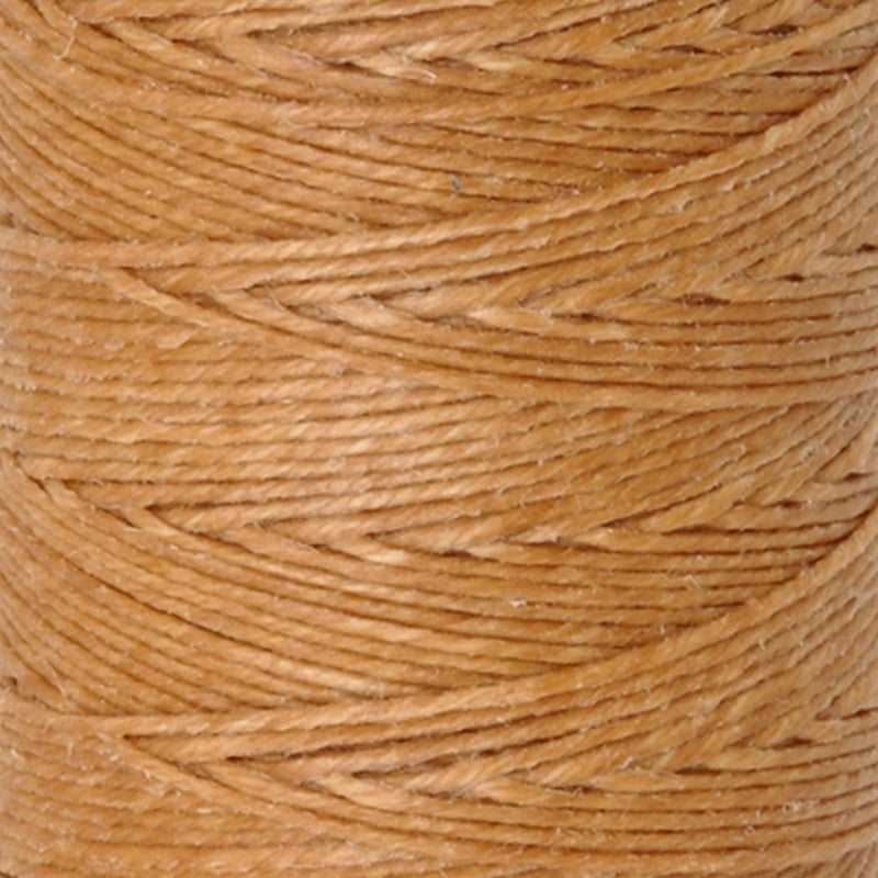 Supplies-4-Ply Waxed Irish Linen-Butterscotch