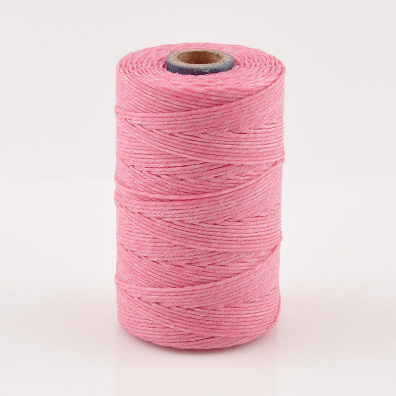 Supplies-4-Ply Waxed Irish Linen-Light Rose