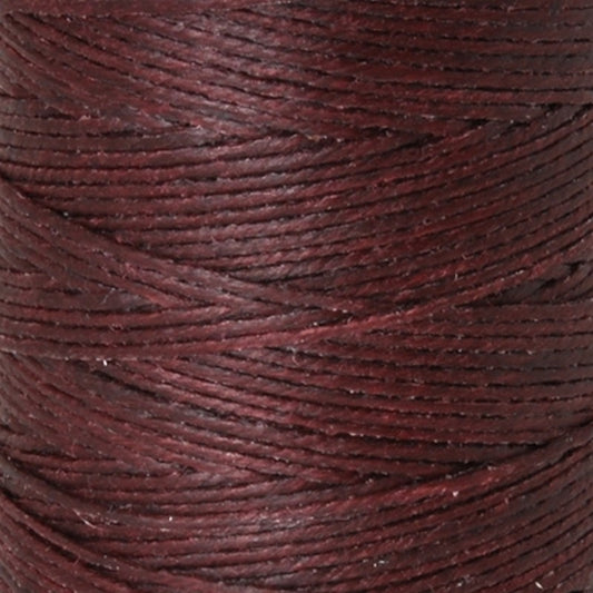 Supplies-4-Ply Waxed Irish Linen-Maroon-100 Yard Spool